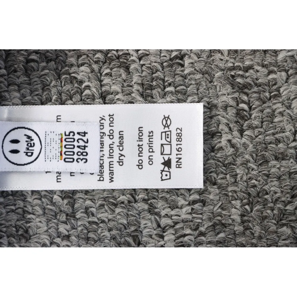 DREW HOUSE 24FW Dice Smiley Face Crewneck Hoodie Dark Blue