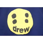 DREW HOUSE 24FW Dice Smiley Face Crewneck Hoodie Dark Blue
