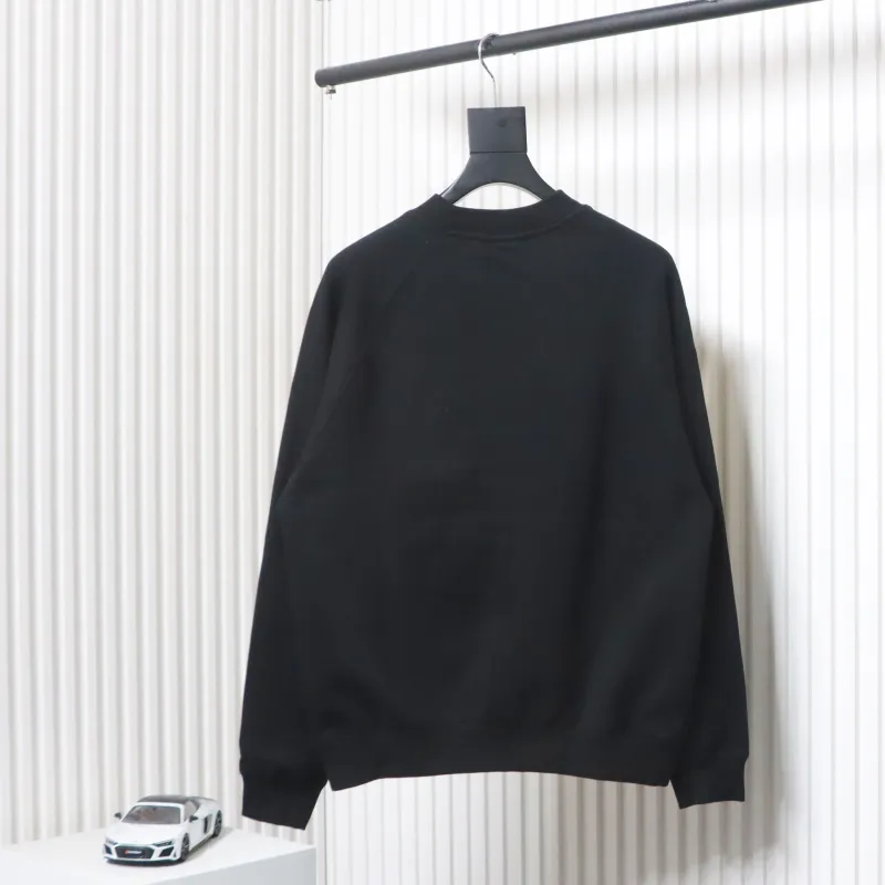 DREW HOUSE 24FW Dice Smiley Face Crewneck Hoodie Black