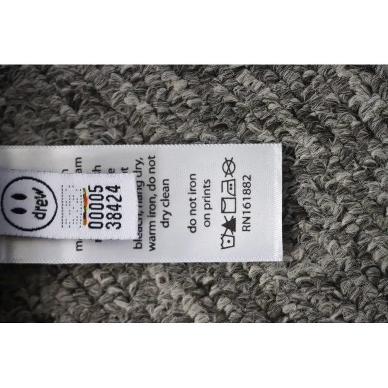 DREW HOUSE 24FW Dice Smiley Face Crewneck Hoodie Black