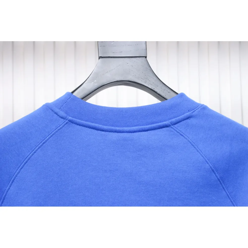 DREW HOUSE 24FW Dice Smiley Face Crewneck Hoodie Blue