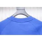 DREW HOUSE 24FW Dice Smiley Face Crewneck Hoodie Blue