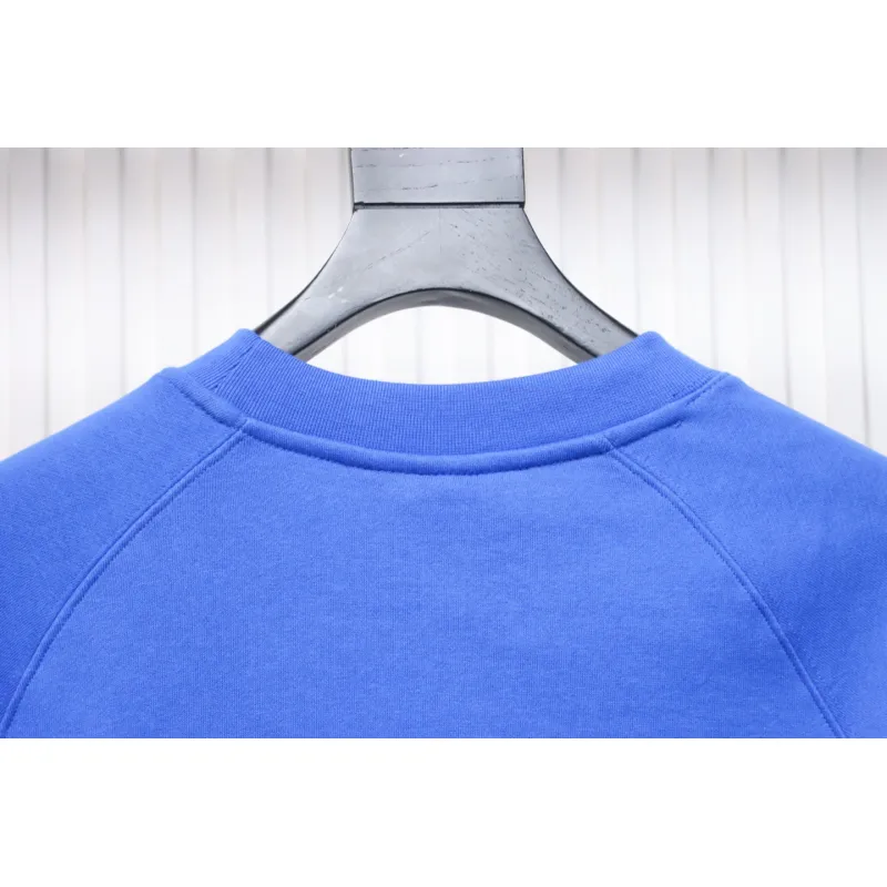 DREW HOUSE 24FW Dice Smiley Face Crewneck Hoodie Blue
