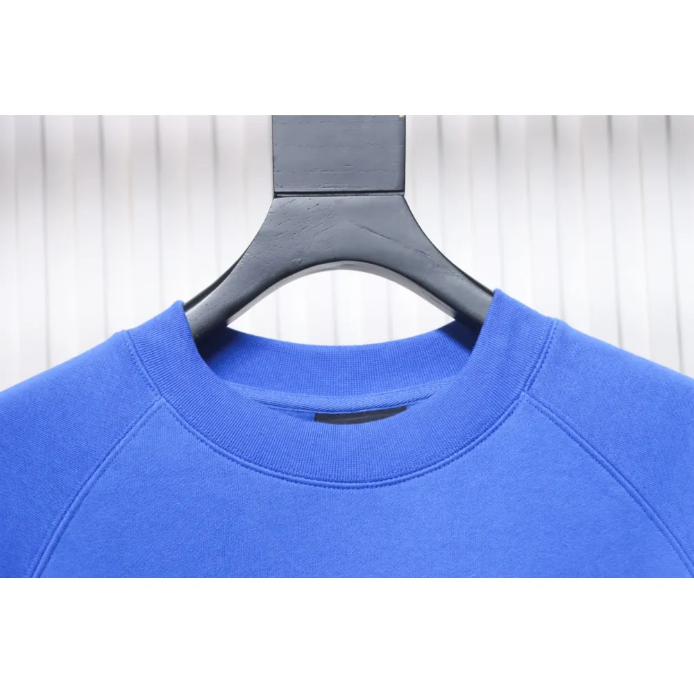 DREW HOUSE 24FW Dice Smiley Face Crewneck Hoodie Blue