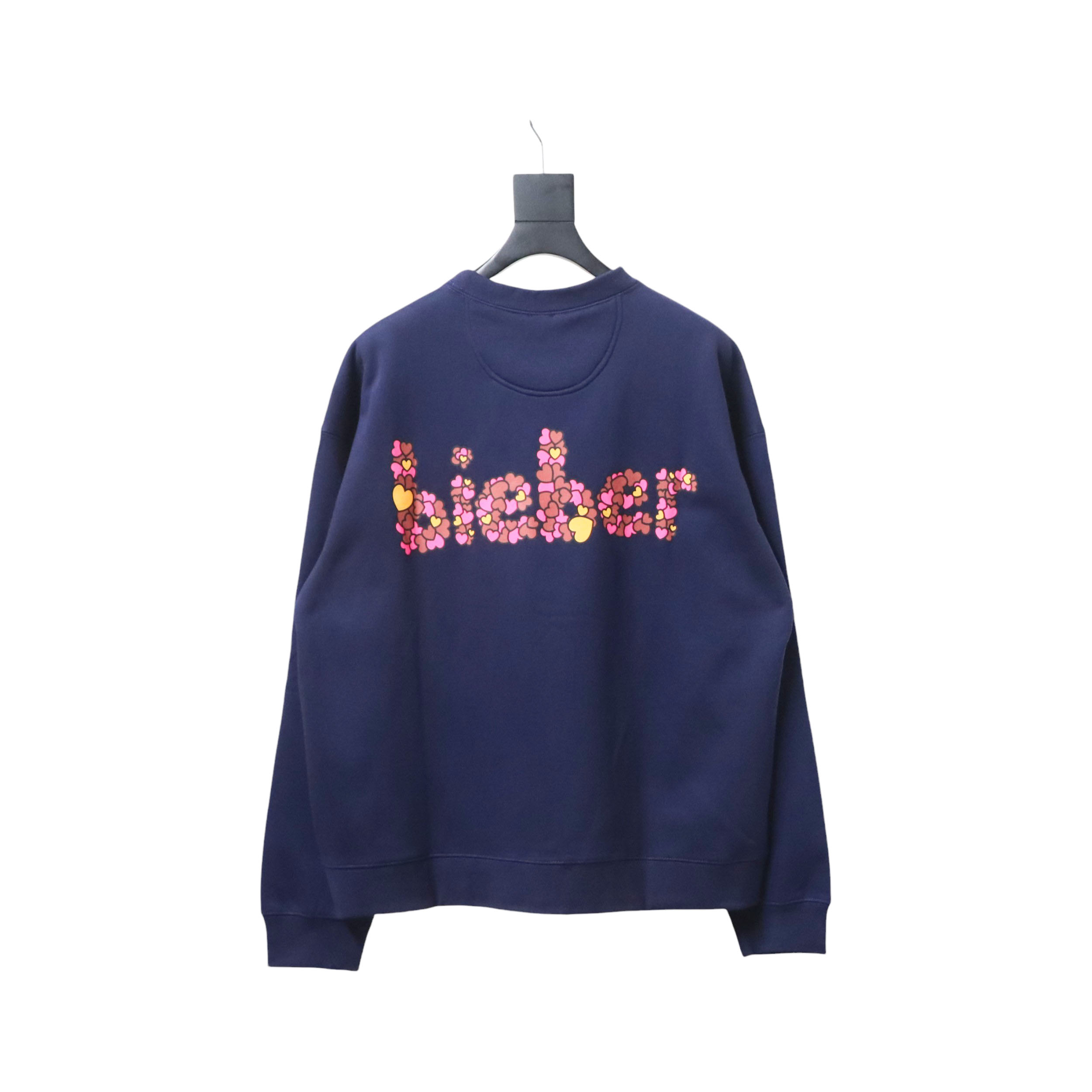 DREW HOUSE 24FW Flower Heart Round Neck Hoodie