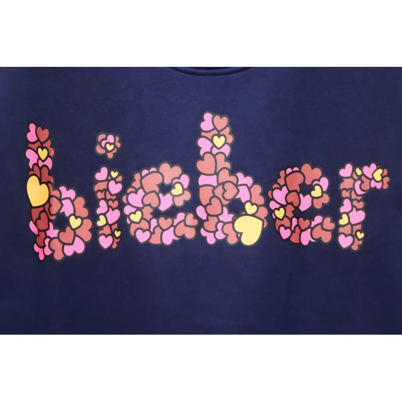 DREW HOUSE 24FW Flower Heart Round Neck Hoodie