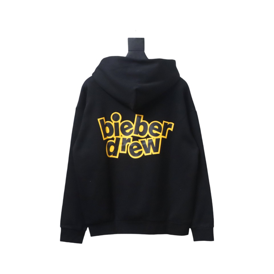 DREW HOUSE 24FW Jumping Letters Hoodie Black