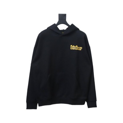 DREW HOUSE 24FW Jumping Letters Hoodie Black 01