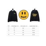 DREW HOUSE 24FW Jumping Letters Hoodie Black