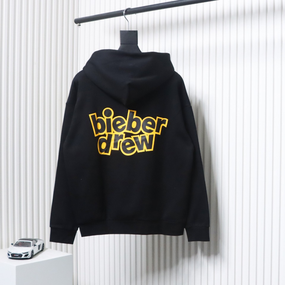 DREW HOUSE 24FW Jumping Letters Hoodie Black