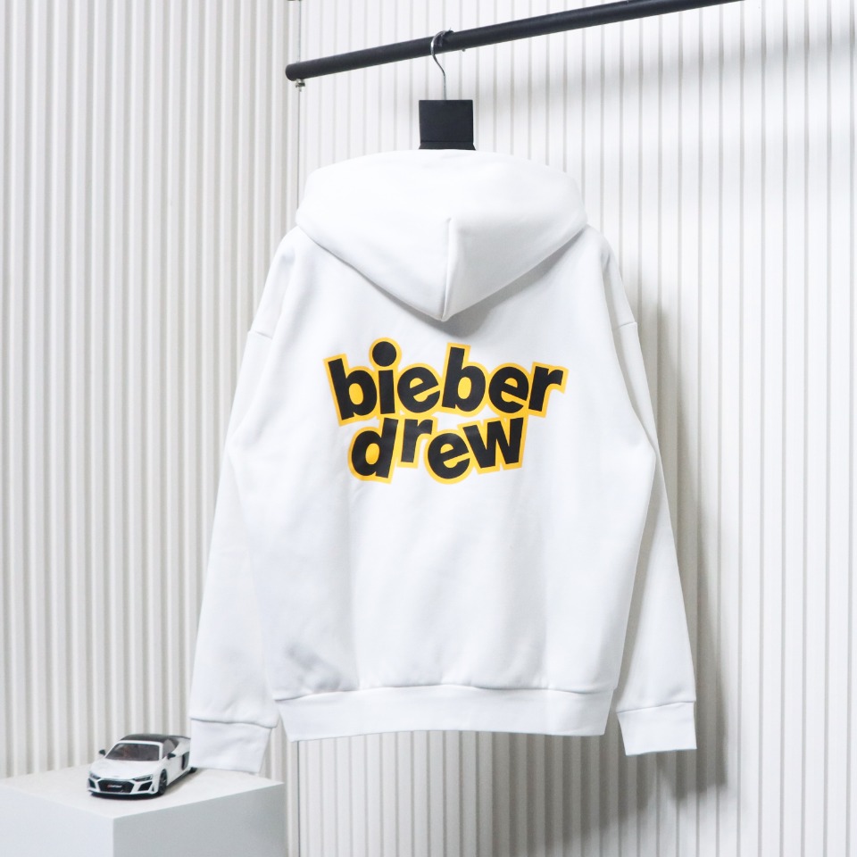 DREW HOUSE 24FW Jumping Letters Hoodie White