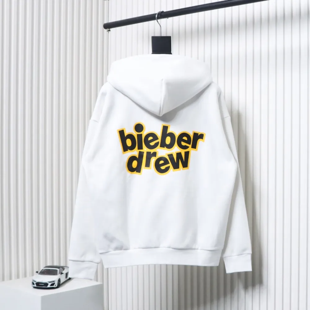 DREW HOUSE 24FW Jumping Letters Hoodie White