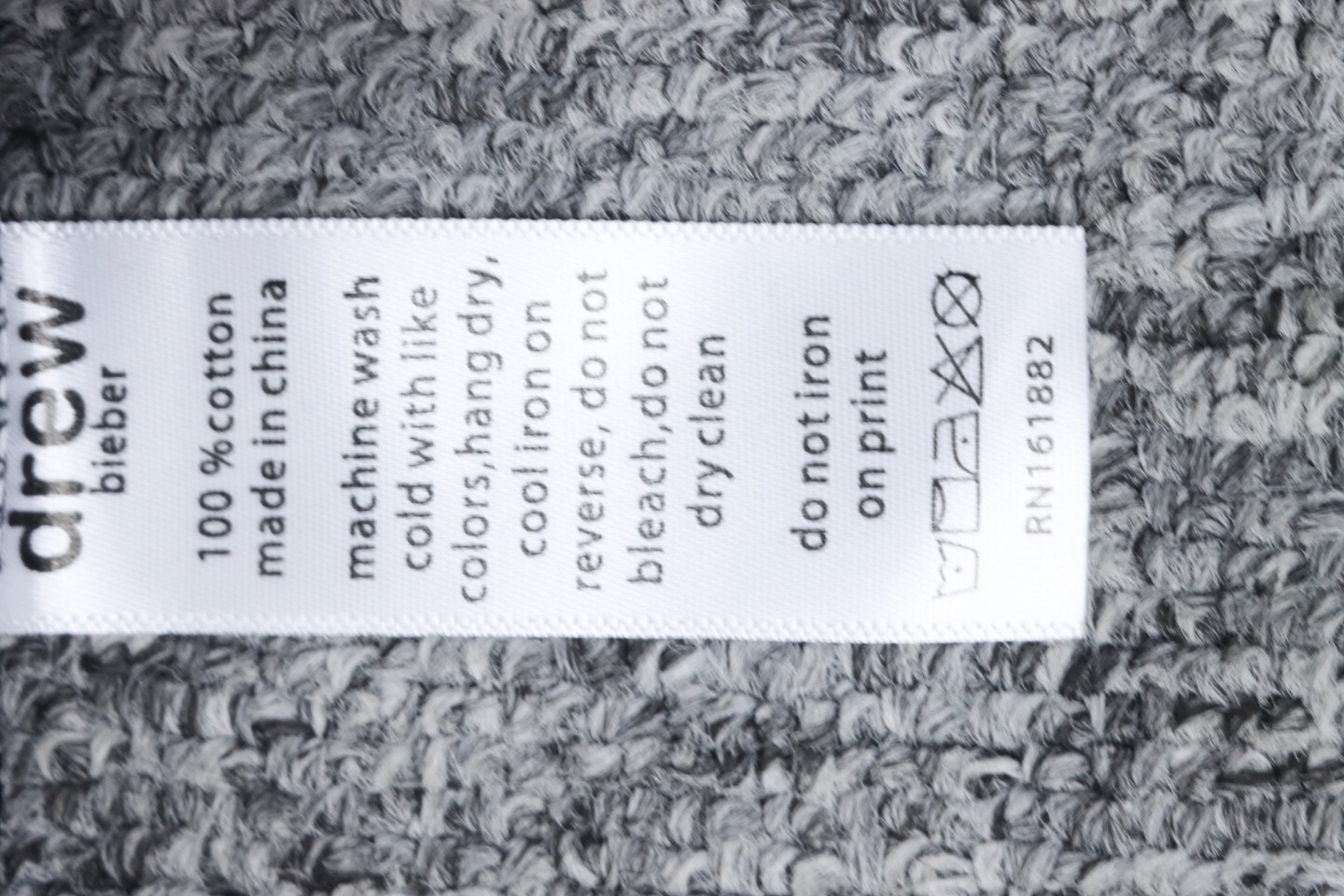 DREW HOUSE 24FW Poker Card Hoodie Black