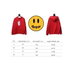 DREW HOUSE 24FW Poker Card Hoodie Red