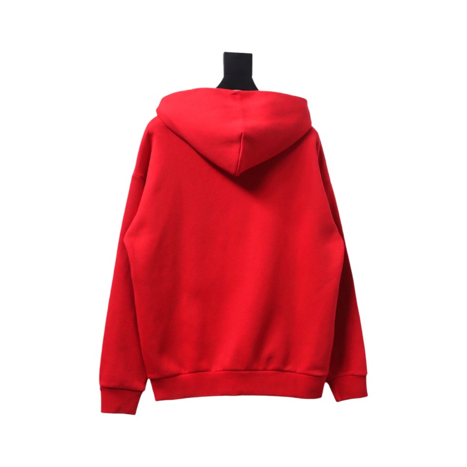 DREW HOUSE 24FW Poker Card Hoodie Red