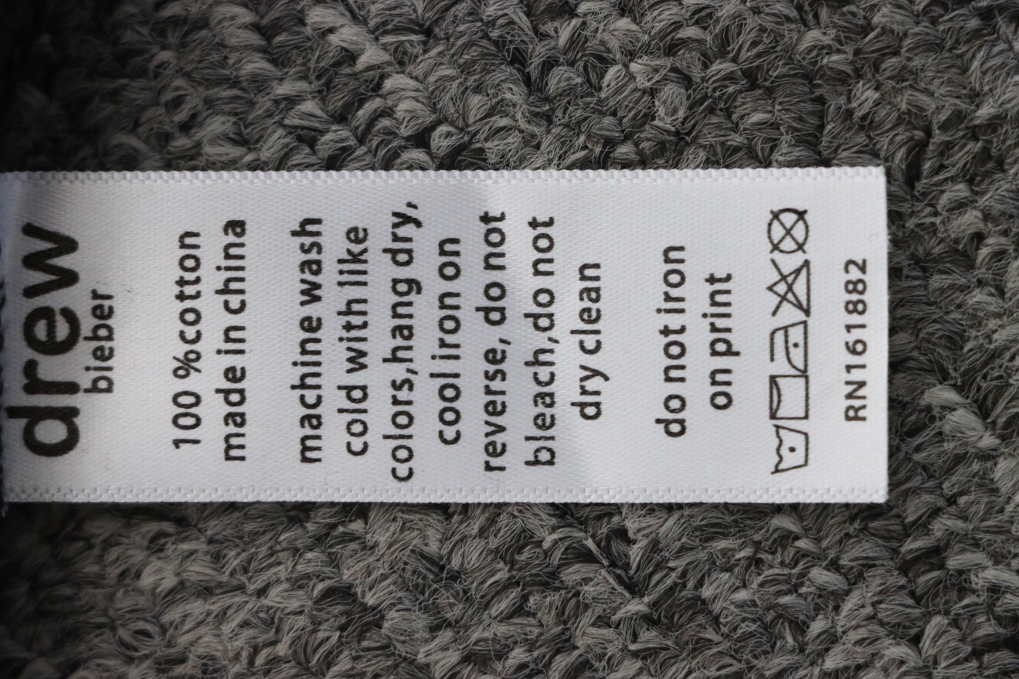 DREW HOUSE 24FW Yellow Heart LOGO Crewneck Hoodie