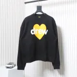 DREW HOUSE 24FW Yellow Heart LOGO Crewneck Hoodie