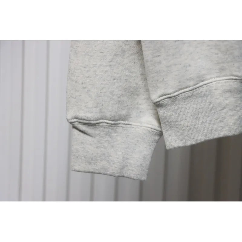 Fear of God 24FW Double-Stitched Lettering Crew Neck Hoodie
