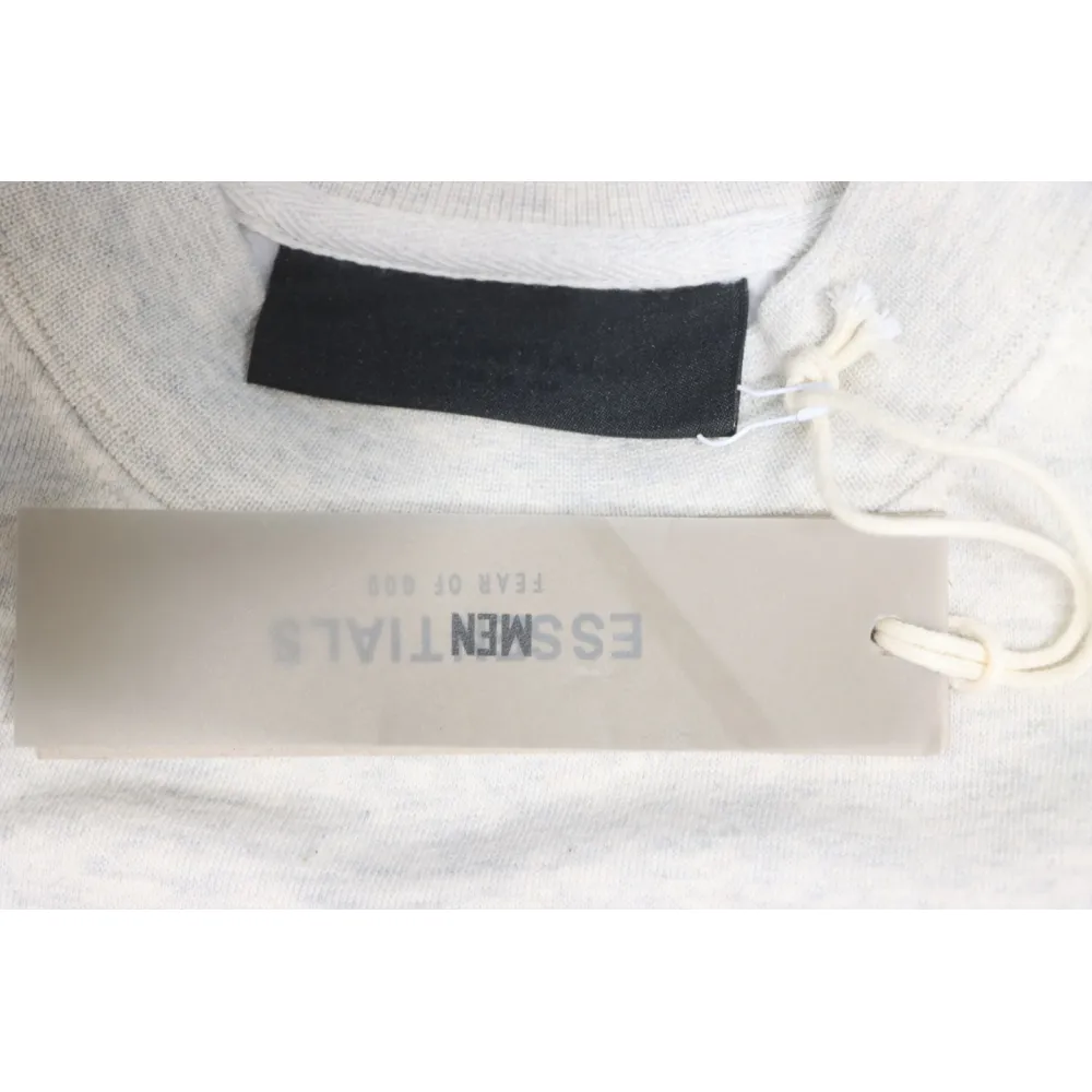 Fear of God 24FW Double-Stitched Lettering Crew Neck Hoodie