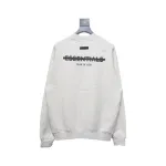 Fear of God 24FW Double-Stitched Lettering Crew Neck Hoodie