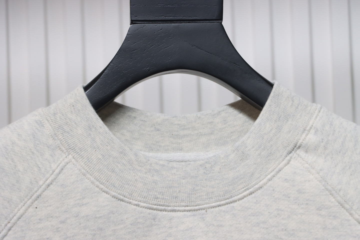 Fear of God 24FW Double-Stitched Lettering Crew Neck Hoodie