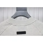 Fear of God 24FW Double-Stitched Lettering Crew Neck Hoodie