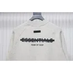 Fear of God 24FW Double-Stitched Lettering Crew Neck Hoodie