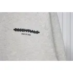 Fear of God 24FW Double-Stitched Lettering Crew Neck Hoodie