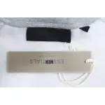 Fear of God Double-Line 24FW FG Lettering Round Neck Hoodie Grey