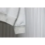 Fear of God Essential Double Line AIR Lettering Crew Neck Hoodie White
