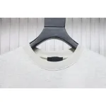 Fear of God Essential Double Line AIR Lettering Crew Neck Hoodie White