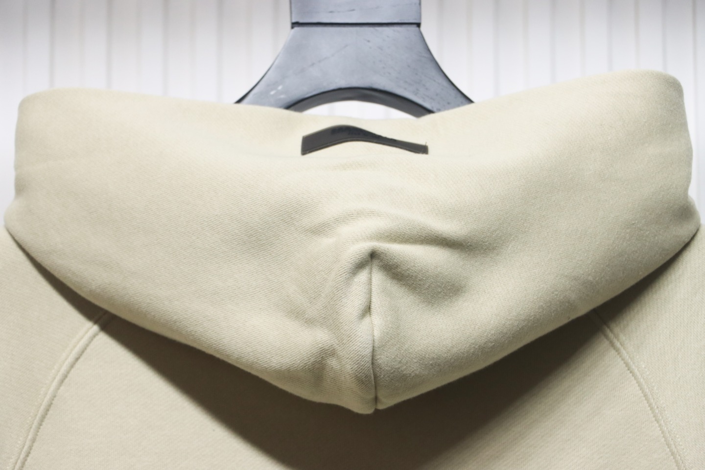 Fear of God Essential Double Line Flocked 77 Print Hooded Hoodie