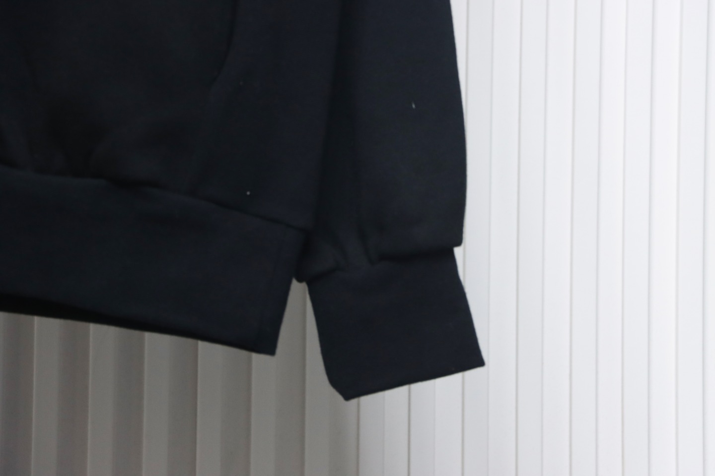 Fear of God Essential Double Stitch Three Row Silicone Lettering Crew Neck Hoodie