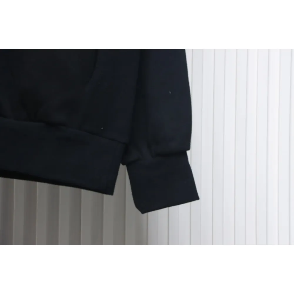 Fear of God Essential Double Stitch Three Row Silicone Lettering Crew Neck Hoodie