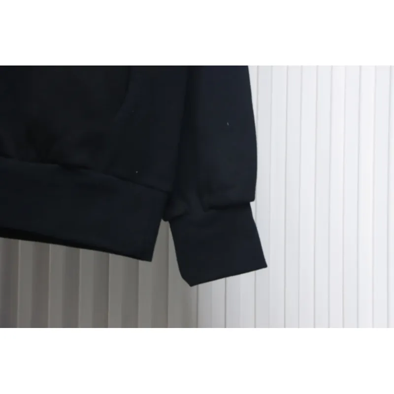 Fear of God Essential Double Stitch Three Row Silicone Lettering Crew Neck Hoodie