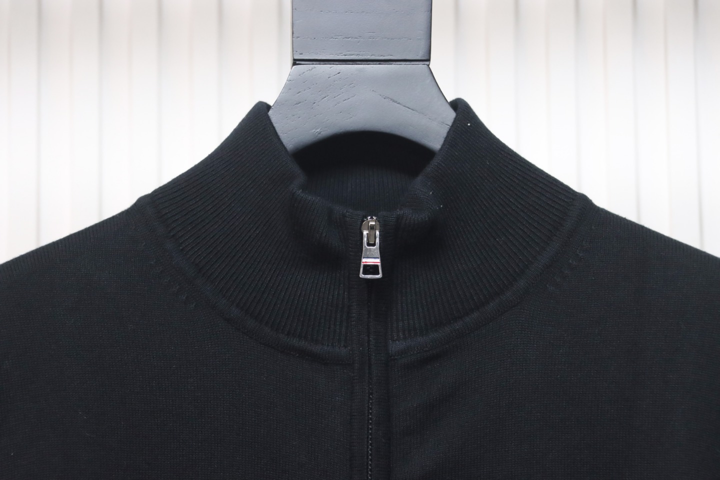 Ralph Lauren Classic Warhorse Logo Embroidered Knitted Cardigan Jacket Black