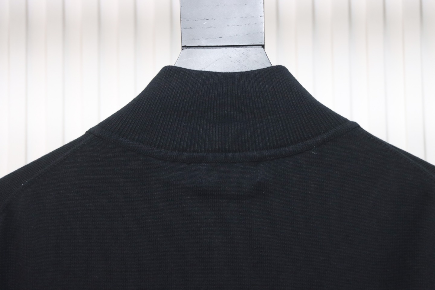 Ralph Lauren Classic Warhorse Logo Embroidered Knitted Cardigan Jacket Black