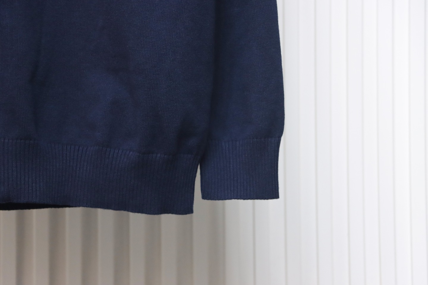 Ralph Lauren Classic Warhorse Logo Embroidered Knitted Cardigan Jacket Blue