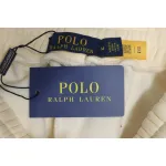 Ralph Lauren Embroidered Logo Half Zip Brushed Sweatpants Beige