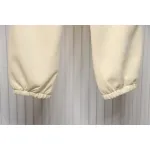 Ralph Lauren Embroidered Logo Half Zip Brushed Sweatpants Beige