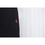 Ralph Lauren Embroidered Logo Half Zip Brushed Sweatpants Black