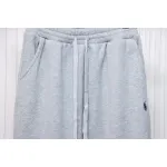 Ralph Lauren Embroidered Logo Half Zip Brushed Sweatpants Grey