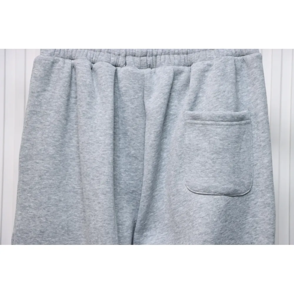 Ralph Lauren Embroidered Logo Half Zip Brushed Sweatpants Grey