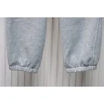 Ralph Lauren Embroidered Logo Half Zip Brushed Sweatpants Grey