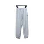 Ralph Lauren Embroidered Logo Half Zip Brushed Sweatpants Grey