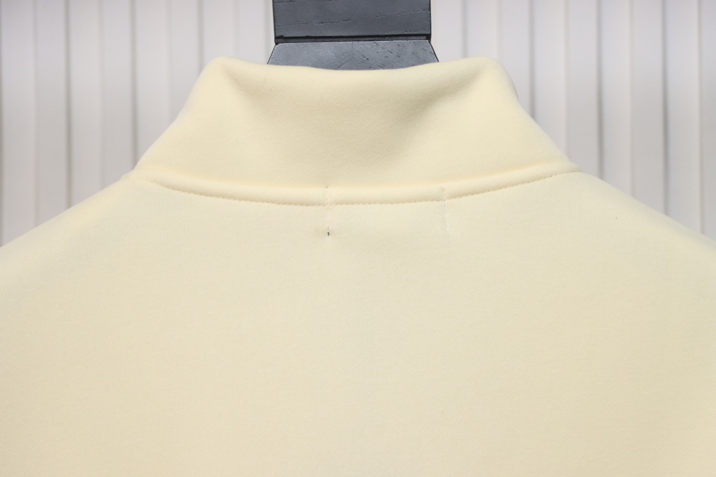 Ralph Lauren Embroidered Small Logo Half-Zip Brushed Hoodie Beige