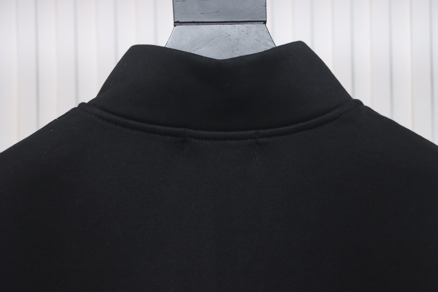 Ralph Lauren Embroidered Small Logo Half-Zip Brushed Hoodie Black