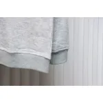 Ralph Lauren Embroidered Small Logo Half-Zip Brushed Hoodie Grey