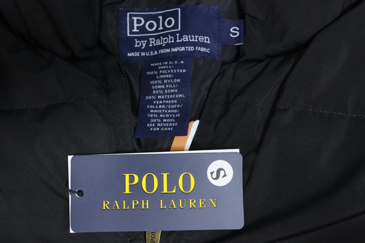 Ralph Lauren Small Standard Bread Down Black