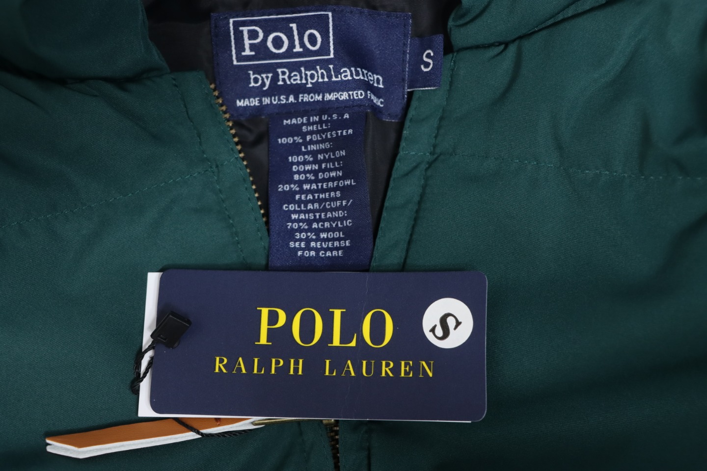 Ralph Lauren Small Standard Bread Down Green